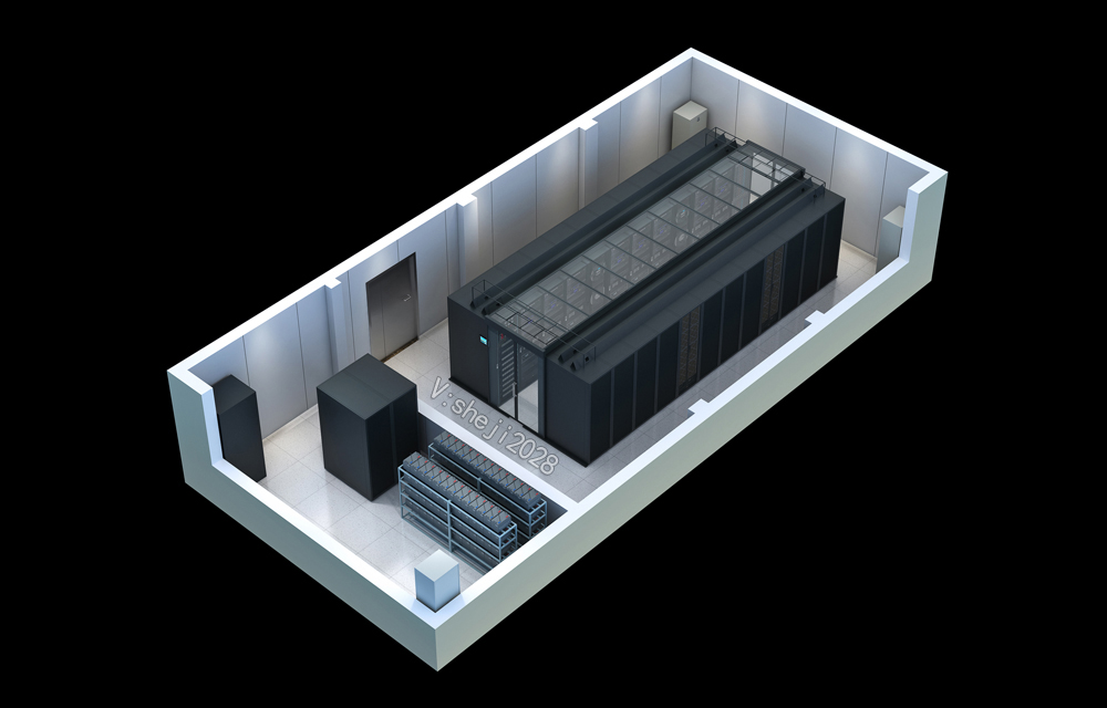 烟台多功能厅|报告大厅屏幕|机房中控室效果图制作