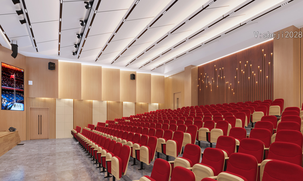 唐山指挥中心大厅|机房配电室|多功能厅|报告厅效果图制作